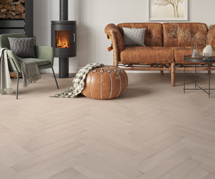 Source Deluxe laminate Stonehenge herringbone