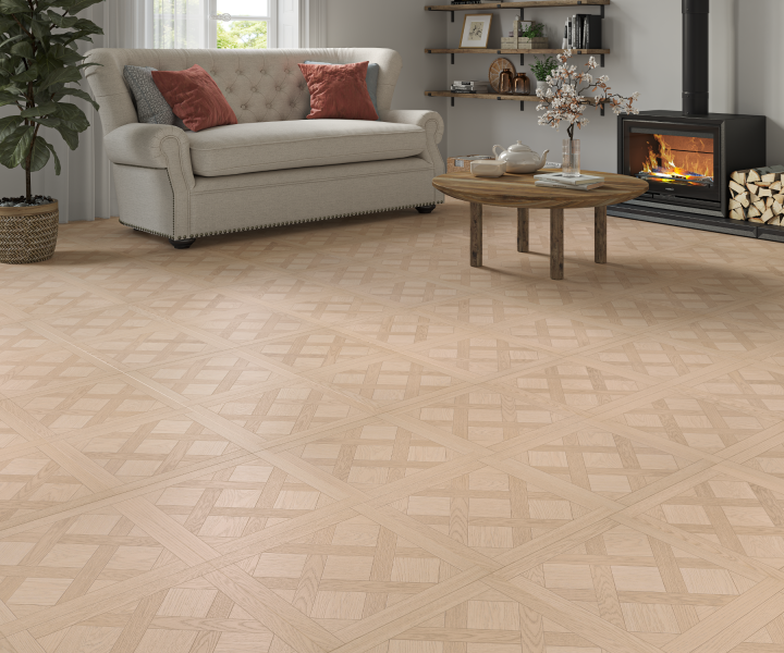 Source laminate Versailles panels Natural oak 