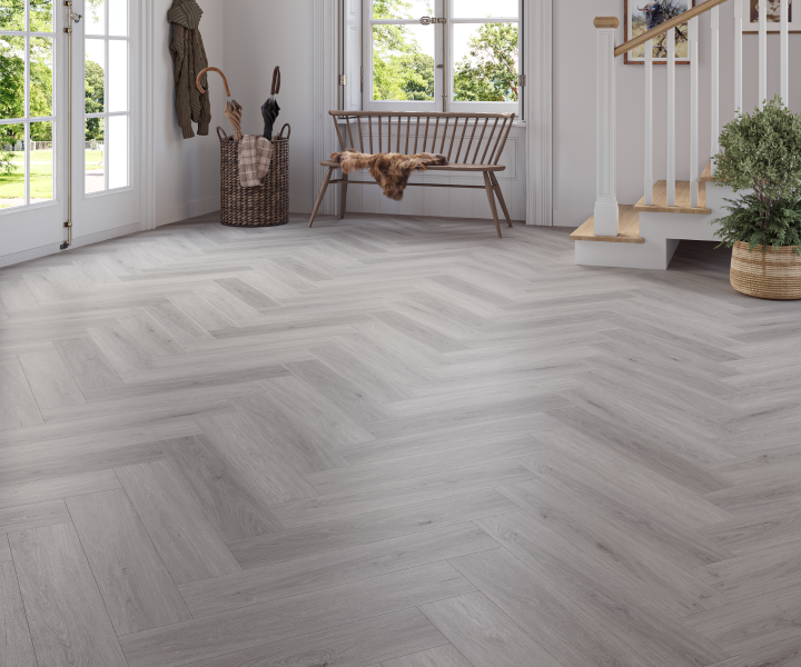 Source LVT Herringbone  Wroxham Oak