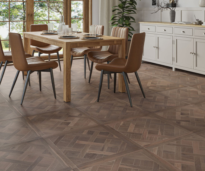 Source Versailles Grey Brushed UV Oiled oak