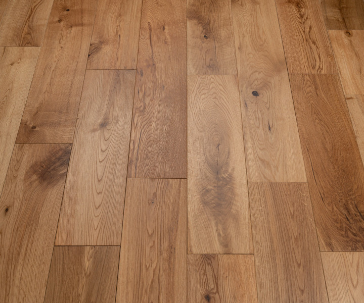 Suffolk  Solid Oak Brushed & Oiled 18mm x 150mm x RL