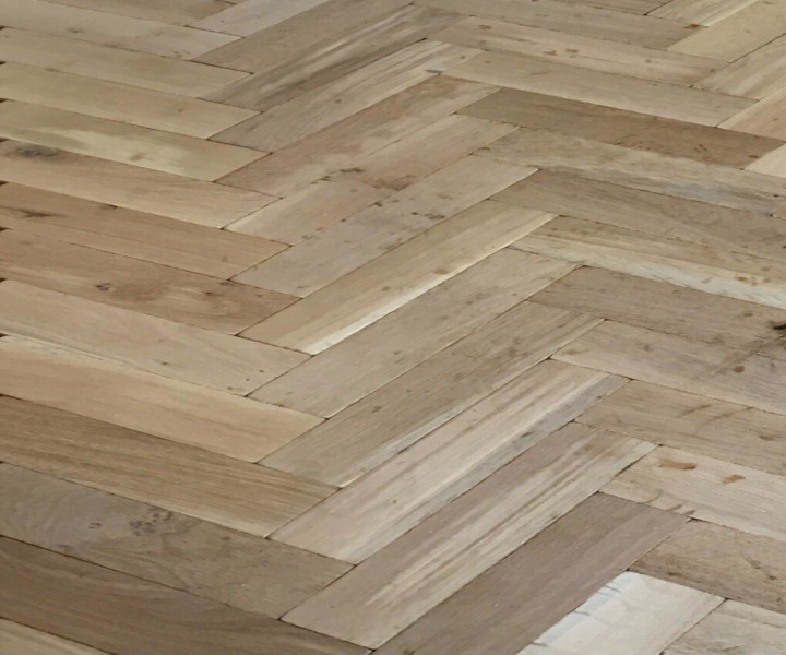TradeLine Parquet Blocks - Unfinished Oak - 22 X 70 X 230mm